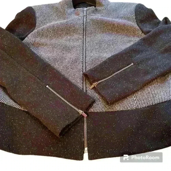 JONES NEW YORK  Collection Full Zip Jacket Size 12 PRISTINE - Picture 3 of 5